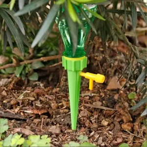 estaca de riego por goteo automática, pico para botella x 1 unidad.