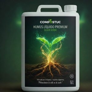 humus líquido premium elixir verde x 20 lts
