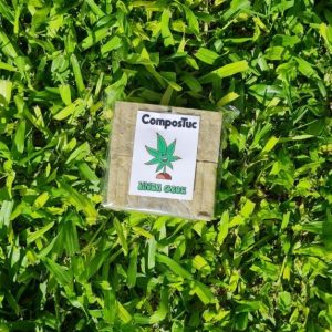 cubo de lana de roca x4 unidades