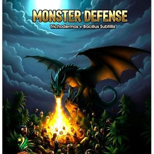 monster defense fungicida biológico x 100 gramos