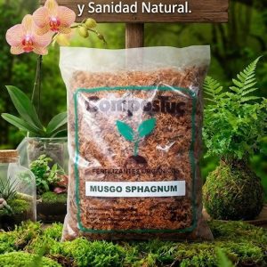 musgo sphagnum x 2 dm hebras calidad premium