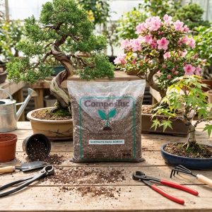 sustrato para bonsai